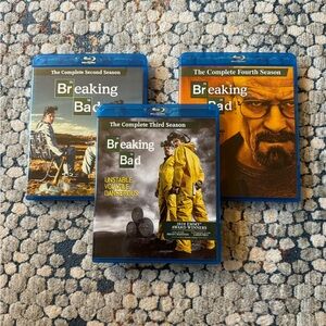 Breaking Bad Blu Ray Seasons 2, 3, 4